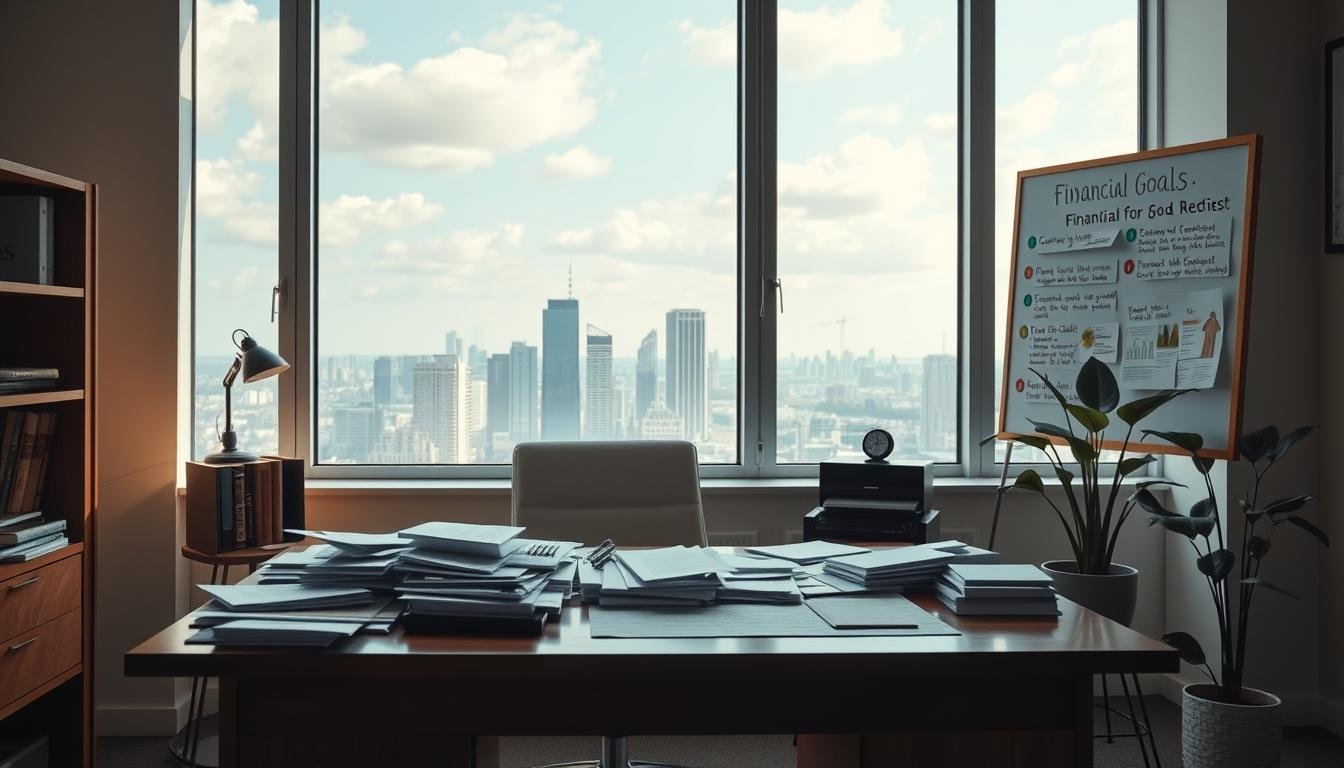 importância de estabelecer objetivos financeiros