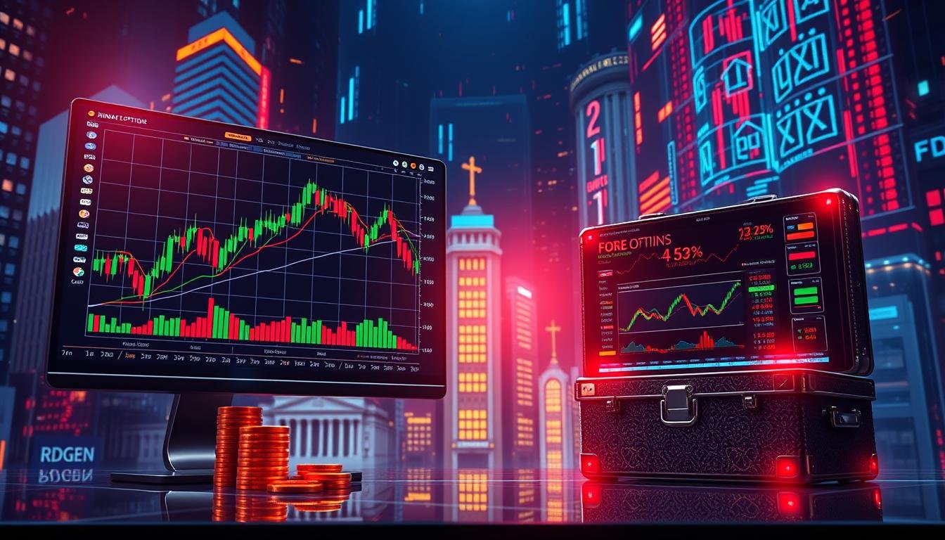 Combinação de opções binárias e Forex