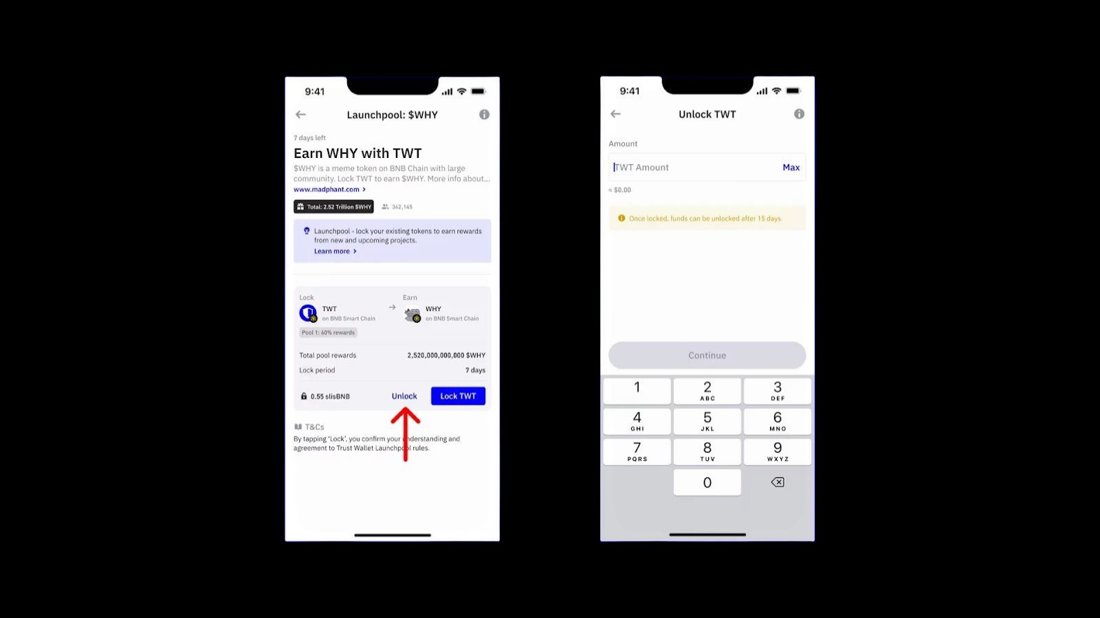Entendendo o First Trust Wallet Launchpool