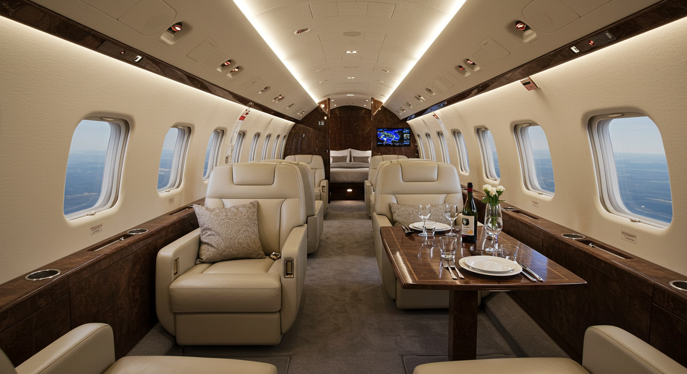 Jatos Privados O Luxo de Voar sem Limites