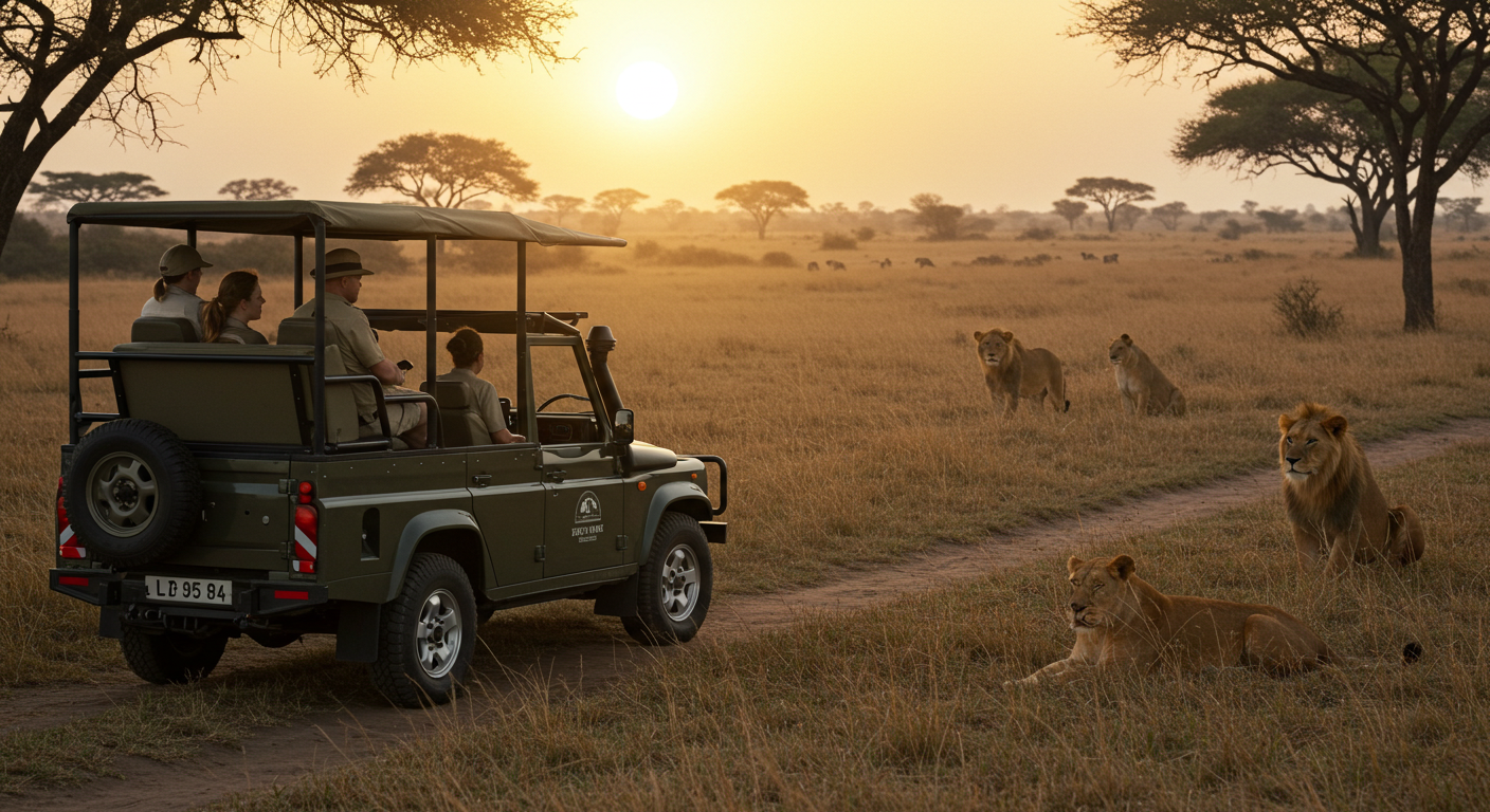 Safáris Exclusivos Aventura com Toque de Glamour