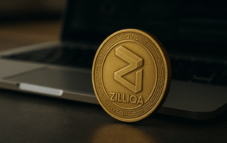 Imagem realista de Zilliqa (ZIL)